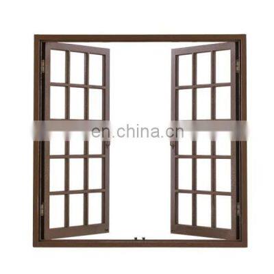 New promotion exterior house aluminum accessories casement window swing french doors