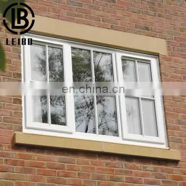 Powder Coated Thermal Break Aluminum Aluminium Casement Window with Multi Point Lock