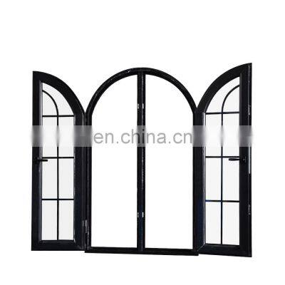 Aluminium Arched windows with Simple Design