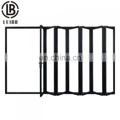 Aluminum Folding Sliding Door System aluminum glass bifold door