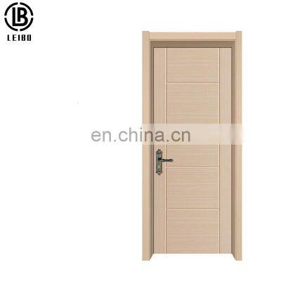Competitive Price Wood MDF Door with Plastic Waterproof WPC Frame