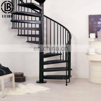 Dimensions Carbon Stainless Steel Structure Modern Design Metal Cast Iron Spiral Staircase