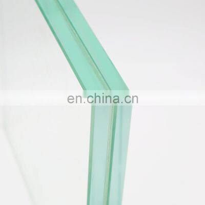 Safety Tempered Laminated Glass Price 6.38mm 8.38mm 8.76mm 11.52mm pvb Colored Clear Laminated Glass