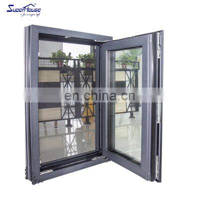 Superhouse Aluminium Window Design AS2047 NFRC Standard Casement Window