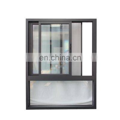Superhouse latest sliding window design AS2047 Certified hot sale aluminum frame sliding window with a fixed window