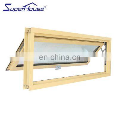 Superhouse hurricane cheap house windows for sale proof Miami-Dade aluminium high impact awning windows