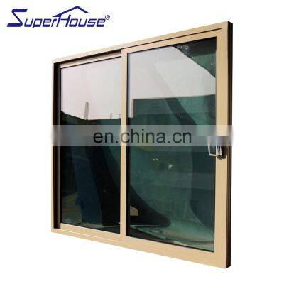 New Design Thermal Break Aluminum French Glass Sliding Door Low Price