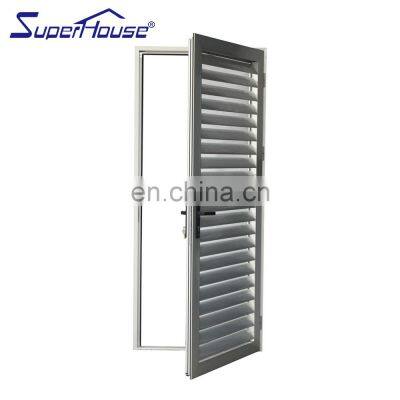 Superhouse Economical exterior aluminium louver swing out door