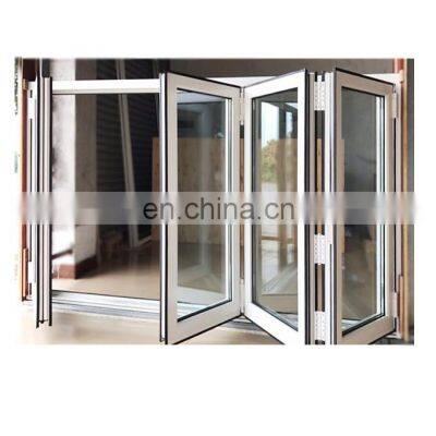 Superhouse bi folding windows supplier ready made aluminum glass windows for houses
