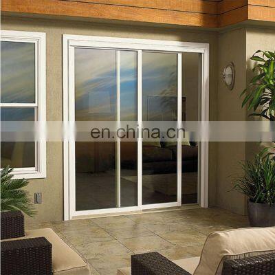 chinese exterior aluminium sliding patio French glass door price list pictures in ghana