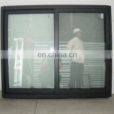 Australian AS2047 Fire Rated Aluminum Sliding Windows Double Glazing with Low-E or Tinted Glass