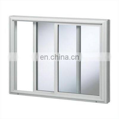 Aluminum power coated insulated glazing interior Soundproof Sliding Window