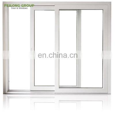 Modern Three Track Design Impact Double Tinted Glass Aluminium Sliding Doors And Windows