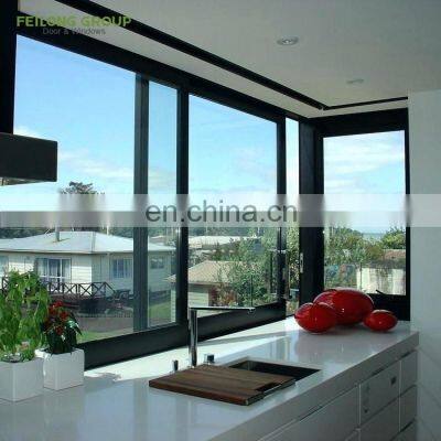 Stylish Modern Aluminum Window High-Quality Product Simple Design Aluminum Sliding Window Different Colors