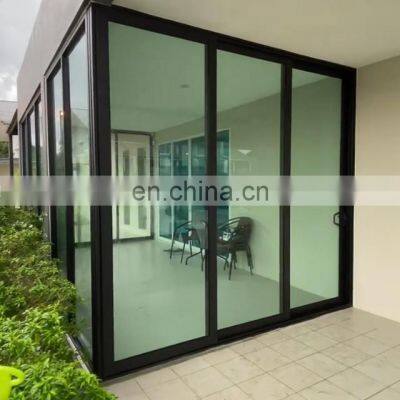 High Quality Aluminum alloy composite Interior or exterior closet Graphic Design sliding glass door sliding doors