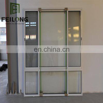 Modern China Factory Hurricane Impact Building Windows Double Glass simple design aluminum sliding window
