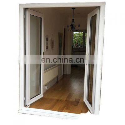 Interior Powder Coat Aluminum Frame Sound Proof Frosted Glass White Door Swing Customization Contemporary Aluminum Alloy CN;SHN