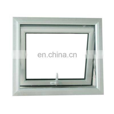 modern new technology hand cranked upper hung aluminum awning window