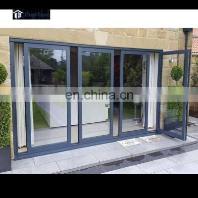 Exterior Aluminium Swing Bi-folding Door Sliding Turn Pivot & Stacking Door Panoramic Patio Door