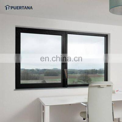 European Style Windows Aluminum Swing Window Residential Aluminum Casement Window Modern Design On Sales