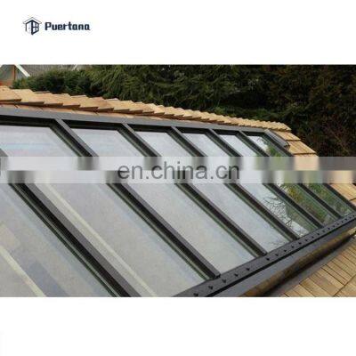 Aluminum Frame Skyview Roof Sky Light Laminated Glass Impact Project Window