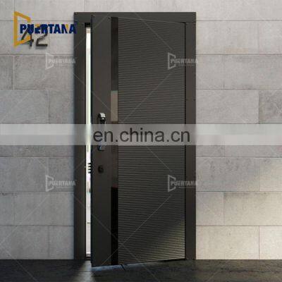 Modern Front Double Exterior Entrance Houses Residential Turkish Door Steel Security Safety Door