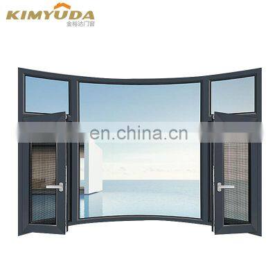 Colors Australian Standard Triple Pane Black Windows Glass Suppliers Glaze Aluminum Window