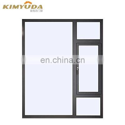 Aluminium Casement Window accordion windows building glass brown basement windows