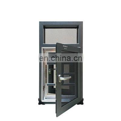 Burglar Proof Large Glass Residential Home Office Dust-proof Aluminum Casement Window