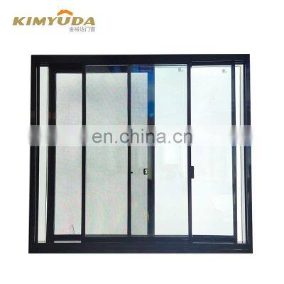 Tempered Glass Sliding Turn Window Reasonable Price Aluminium Sliding Windows