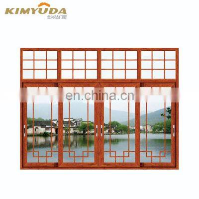 Aluminum Profile Security Burglar Proof Window Veranda Sliding Turn Window