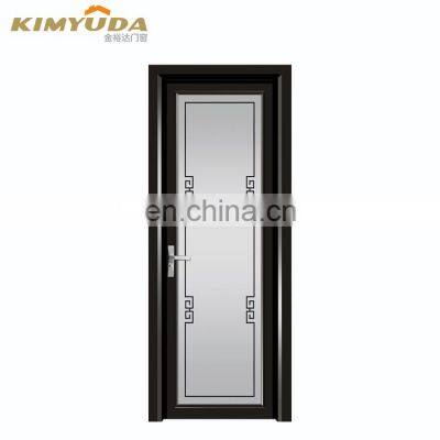 JYD factory direct aluminum glass cheap arch door bedroom Heat Insulation toilet door