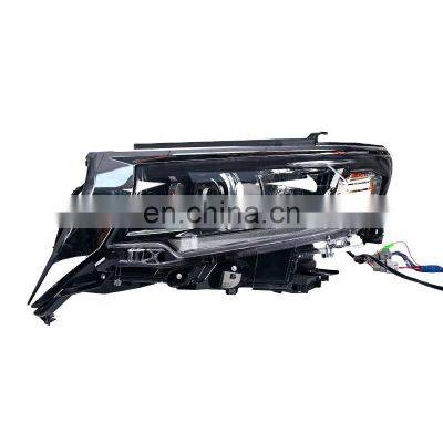 MAICTOP LED front headlight headlamp for landcruiser prado fj150 2018 high quality