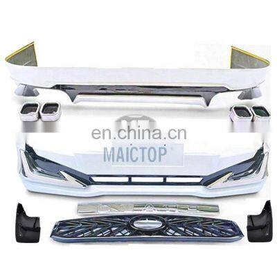 MAICTOP car FJ120 conversion facelift bodykit 2003-2009 upgrade to modellista body kit for land cruiser prado 120 lc120