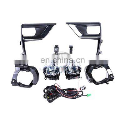 MAICTOP Car Foglights Front Led DRL Fog Light Lamp For Land Cruiser Prado 150 fj150 lc150 2018