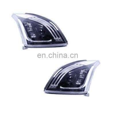 MAICTOP Auto LED head light for Land cruiser prado FJ120 2003-2009 head Lamp angel eyes