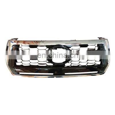 MAICTOP car exterior accessories front grille for Hilux revo rocco black and silver front grille