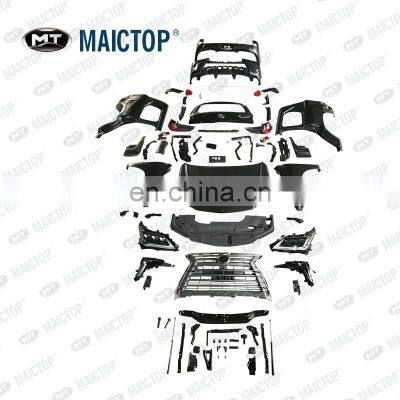 GOOD QUALITY Car Accessories Facelift BODY KIT FOR LX570 2008-2015 upgrade 2018 exterior Bodykit