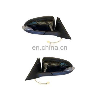 MAICTOP exterior accessories hot sale side mirror for camry 2015 black side mirror