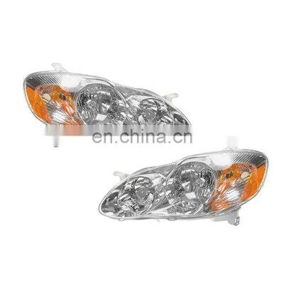 MAICTOP FACTORY PRICE HEADLIGHT FOR corolla 2003-2005 OEM 81170-02110 81130-02110 81110-02370