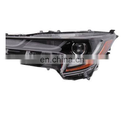 MAICTOP high quality auto headlight for corolla 2020 car head lamp USA version black
