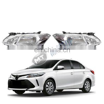 MAICTOP car accessories head lamp halogen & xenon front headlight for VIOS 2016 2017 2018 head light