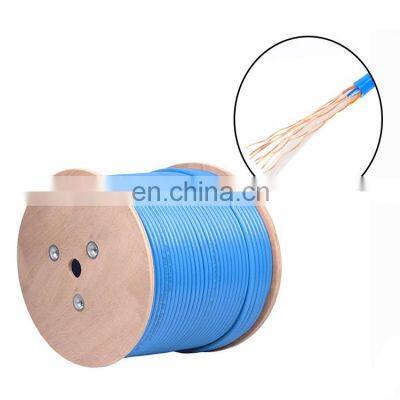 Low moq CCA/copper cat 6e 4 pair networking cable 23awg utp cat 6 ethernet cable
