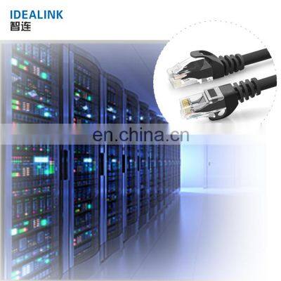 High quality low cost black patch cord cat6 rj45 cable 1m 2m 3m 5m cat 6 patch cable cat 6a