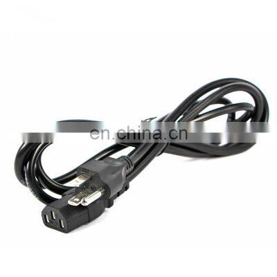 Manufacturers America standard 3 plug power CABLE ac vde c13 us power cord power lead extension cord