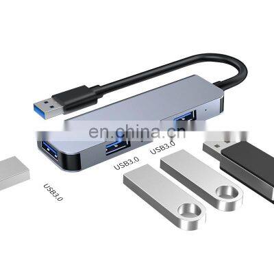 4-port usb hub usb 3.0 hub Converter usb Splitter adapter phone type c docking station for macbook
