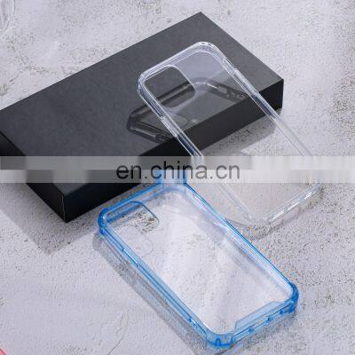 wholesale clear phone case transparent Clear Acrylic Shockproof Back Cover for iPhone13/13Pro Max