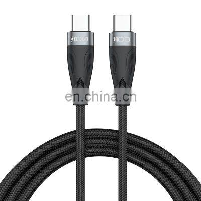 New Arrival 100W Type C to Type C cable fast charge usb c cables data cable fo Iphone