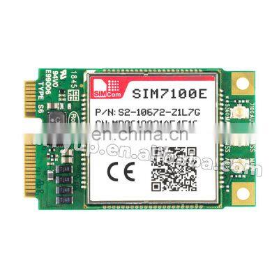 SIMCOM SIM7100E LTE Module, 4G Module Cat.3, Mini PCIe Form Factor