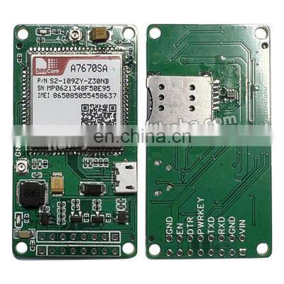 LTE Cat.1 10Mbps/5Mbps 4G Development Core Board GSM LTE GNSS Module SIMCom A7670SA